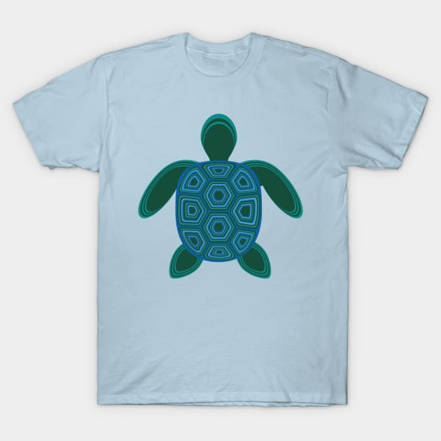 Sea Turtle T-Shirt by Rvgill22